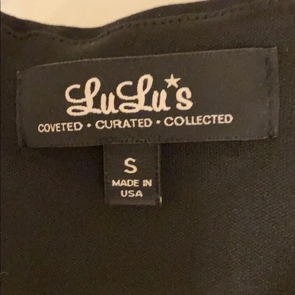 Lulu’s Black White Striped Sexy Bodycon Dress Back Zipper Rayon-blend Size Small - Picture 8 of 9